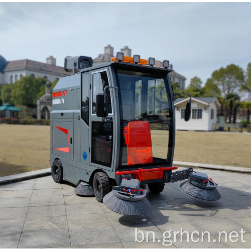 R-S2150-F 48V রাইড-অন ইলেকট্রিক রোড সুইপার